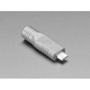 DCジャック5.5x2.1mm→USB C変換アダプター｜denshi