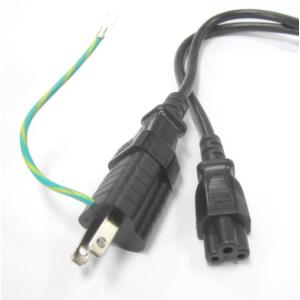 日本ACコード　3P/2P変換アダプタ+3ピン-C5　PSE(2M-7A/125V)