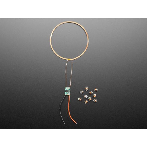 小型インダクティブコイル（5Ｖ）+10ワイヤレスLEDキット