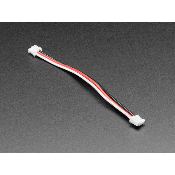 JST PH 2mm 3pinプラグｘ2+ケーブル100mm(2本セット）