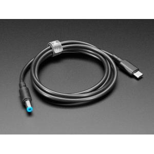 USB Cタイプ 3.1PD→DCジャック5.5ｘ2.5mm/12V-5A出力−ケーブル1.2m（E-marker付）｜denshi