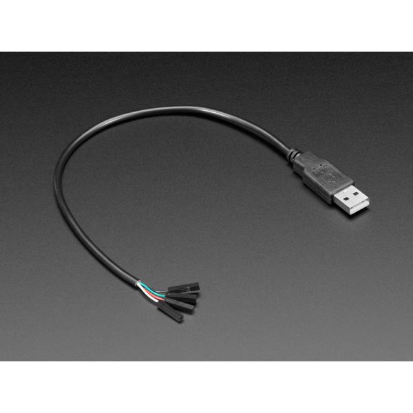 USB タイプA→メスジャンパー+30cmケーブル