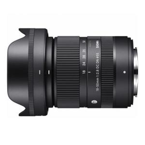 【ラッピング可】【即日発送】【新品】SIGMA シグマ 交換レンズ 18-50mm F2.8 DC DN フジフイルムX用｜densidonya