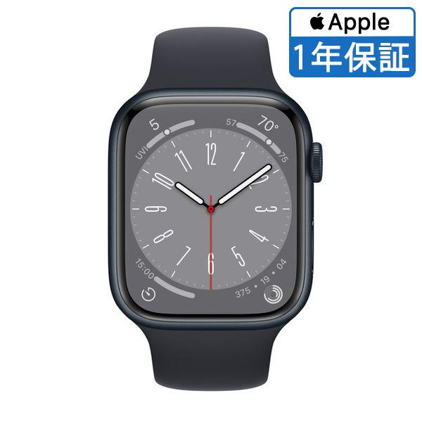【Apple 整備済品 CPO】Apple Watch 8 45mm GPSモデル ミッドナイトアル...