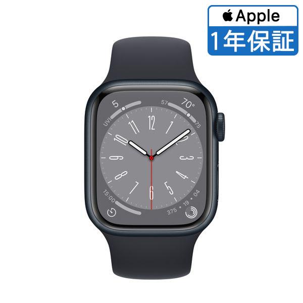 【Apple 整備済品 CPO】Apple Watch 8 41mm GPSモデル ミッドナイト ア...