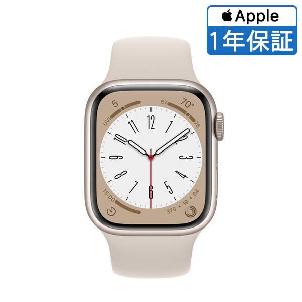 【Apple 整備済品 CPO】Apple Watch 8 41mm GPSモデル スターライト ア...