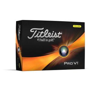 イエロー タイトリスト 1ダース PRO V1