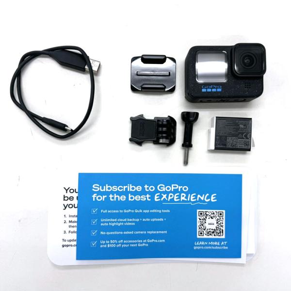 【中古】GoPro ゴープロ アクションカメラ HERO12 BLACK CHDHX-121-FW ...