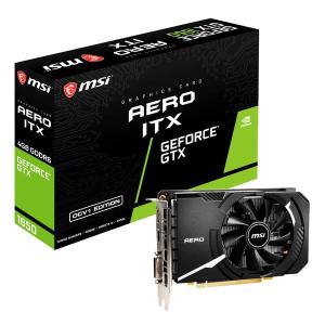 【即日発送】【新品】MSI エムエスアイ グラフィックボード GeForce GTX 1650 D6 AERO ITX OCV1｜densidonya