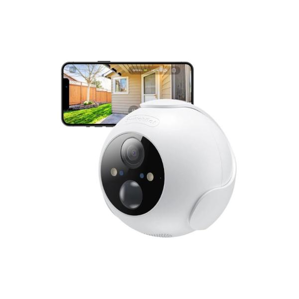 【新品】SwitchBot スイッチボット 防犯カメラ AI人体ペット検知 W2802000 ホワイ...