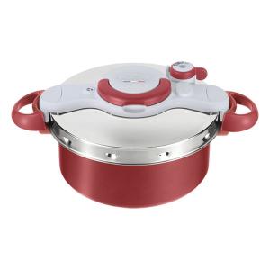 【即日発送】【新品】T-fal ティファール 圧力鍋 クリプソ ミニット デュオ ルージュ 5.2L P4705132 IH対応｜densidonya