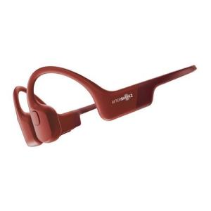 【即日発送】【新品】AFTERSHOKZ AEROPEX 骨伝導ワイヤレスヘッドホン AFT-EP-000014 SOLAR RED｜densidonya