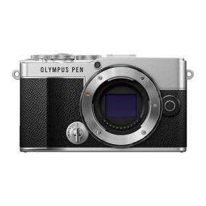 【即日発送】【新品】OLYMPUS オリンパス PEN E-P7 ボディー シルバー ミラーレス一眼カメラ｜densidonya