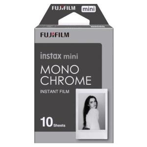 【ラッピング可】【即日発送】【メール便発送】【新品 箱不良】FUJIFILM 富士フイルム チェキ専用フィルム instax mini Film モノクローム 10枚入