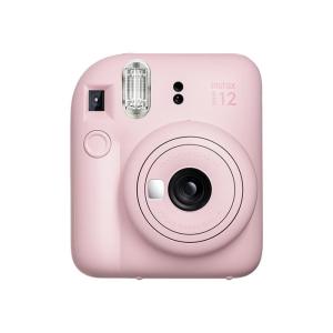 【ラッピング可】【新品 箱不良・シュリンク破れ品】FUJIFILM フジフイルム インスタントカメラ instax mini 12 チェキ ブロッサムピンク｜densidonya