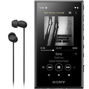 【ラッピング可】【即日発送】【新品】SONY ソニー MP3プレーヤー NW-A105HN (B) [16GB ブラック]｜densidonya