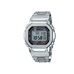 【ラッピング可】【即日発送】【新品 保証開始済み品】CASIO カシオ 腕時計 G-SHOCK 電波 ソーラーGMW-B5000D-1JF フルメタルシルバー　