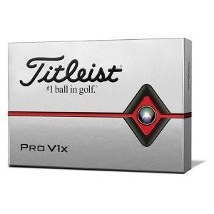 【ラッピング】【即日発送】【新品】Titleist タイトリスト 2019 PRO V1x ローナンバー 1ダース(12個入り） ホワイト