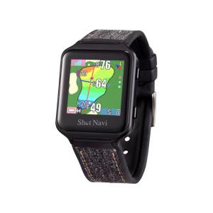 ShotNavi ショットナビ Shot Navi Crest（ブラック/ブラック） ゴルフ