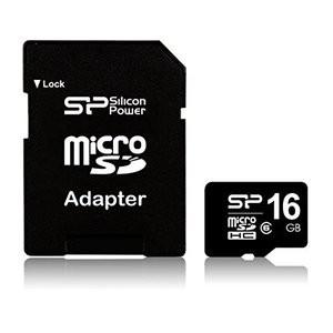 【即日発送】シリコンパワー SP016GBSTH006V10SP （16GB） MicroSDメモリ...