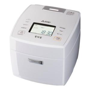 【即日発送】【新品】三菱電機 MITSUBISHI 備長炭 炭炊釜 炊飯器 NJ-VXC10-W 月白｜densidonya