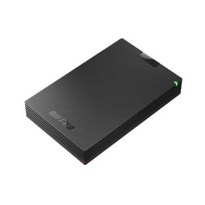 BUFFALO（バッファロー） 外付けHDD ブラック [ポータブル型 /2TB] HD