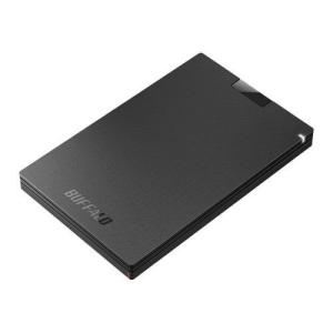 BUFFALO バッファロー 外付けSSD 2TB SSD-PGC2.0U3-BC ブラック 【新品】｜densidonya