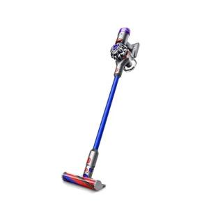 Dyson ダイソン 掃除機 V8 Slim Fluffy Extra ニッケル/アイアン/ブルー SV10KEXTBU【即日発送】【新古品 箱不良・シュリンク破れ品】【土日祝も発送】