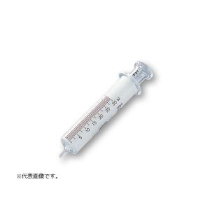 2-5636-05 白硬注射筒 ガラス先 10mL 02563605