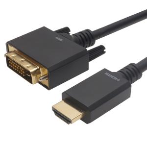 ホーリック HADV10-701BB HDMI-DVI変換ケーブル 1m