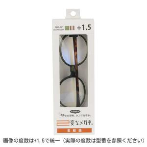 ハグ・オザワ 変なメガネ老眼鏡 HM-1002/COL3/45/+2.5｜dentendo