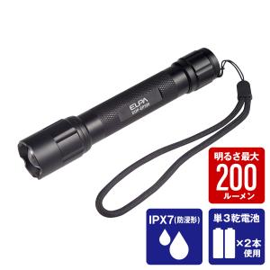 エルパ LEDアルミライト 白色LED DOP-EP320