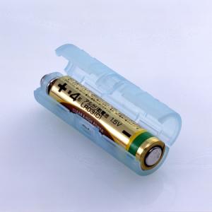 旭電機化成 単4が単3になる電池アダプター 2個入 ブルー ADC-430BL｜dentendo