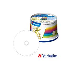 三菱化学メディア Verbatim 1回録画用 DVD-R 1-16倍速 50枚 VHR12JP50...