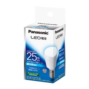 アウトレット：パナソニック LED電球 2.9W 昼光色 E17 LDA3DHE17EW｜dentendo