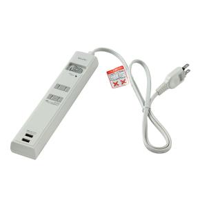 エルパ コード付電源タップ USB2個口+コンセント2個口 集中スイッチ付 1m WBS-USB2021SB / アウトレット