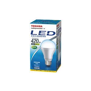 東芝 LED電球 E-CORE イー コア 一般電球形 30W形 昼白色 E26 LDA6N/3 / アウトレット