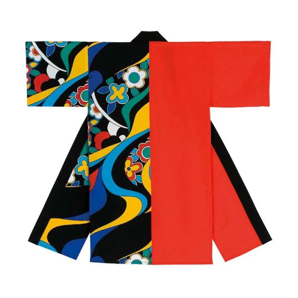 子供 よさこい 長半纏 法被 半天 袢天 半被 衣装 ポリエステル100% YOSAKOI ソーラン...