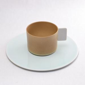 S＆B Coffee Cup ＆ saucer Light Brown 1個 ( 1616 / arita japan あすつく 母の日 プレゼント 初任給 セット ソーサー ティーカップ 美味しい )