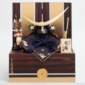 久月 【100周年記念祭】五月人形 コンパクト 伊達政宗 兜収納飾り 兜