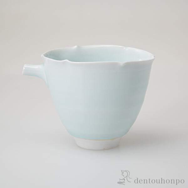 青磁 そそぎ器 ( 退職祝い 定年 茶器 抹茶 湯沸かし 茶室 人気 波佐見焼 結婚 出産 内祝い ...