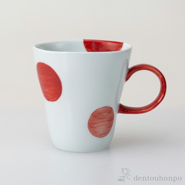 しゃぼん マグ 赤 ( 退職祝い 定年 プレゼント デザイン マグ オリジナル タンブラー 波佐見焼...