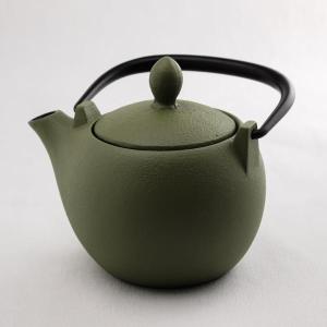 岩鋳（IWACHU） 南部鉄器 急須 カエデ 紫紺 5型 茶こし付 ( 岩鋳