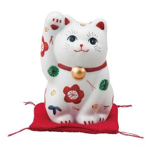 九谷焼 招き猫 置物 風水 眠り猫 白黒くん : 和座倶楽部 - 通販