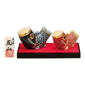 小黒三郎　五月人形　楕円鯉武者　美品　子供の日 在庫あり】五月人形 遊プラン・小黒三郎 楕円鯉武者 木のおもちゃHANA
