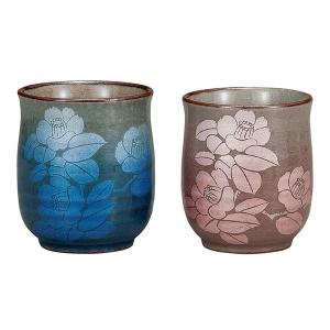 ys7335678; 宗sou 益子焼 村田浩造 夫婦湯呑（共箱）【道】 : お茶道具