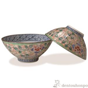 超美品　HERMES　エルメス　モザイク　デザイン　ボウル　茶碗　2個セット H6386 HERMES エルメス モザイク デザイン ボウル 茶碗 2個セット