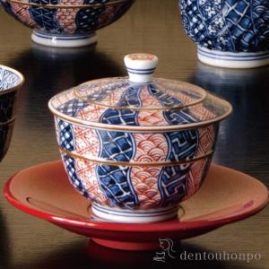 九谷焼 蓋付汲出揃 花詰 5客セット ( 初任給 プレゼント 母の日 茶器