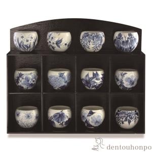 京焼 清水焼 花変わりお茶呑み茶碗揃え 陶あん : 松韻堂 Yahoo!店