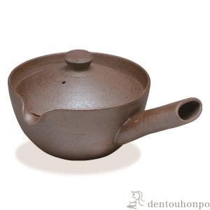 煎茶道具 急須 宝瓶 ほうひん 宝品急須 280ml 陶器製網 茶道 : 茶道具